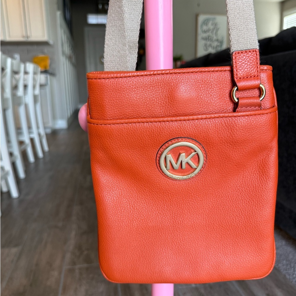 Michael Kors Orange Crossbody Bag